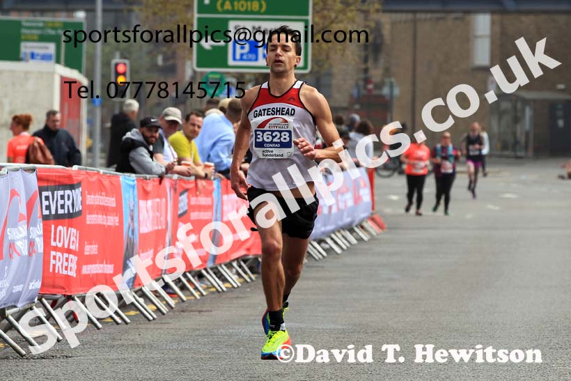 Sunderland City Hal Marathon, 2023 Sunderland City 10k and Half Marathon. Photo: David T. Hewitson/Sports for All Pics